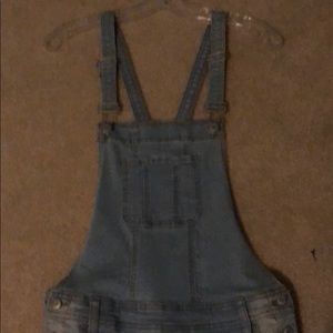 black daisy overalls